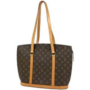 Louis Vuitton Babylon Shoulder Bag Tote Monogram Brown
